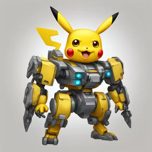 mecha pikachu emoji