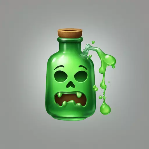 poison bottle emoji