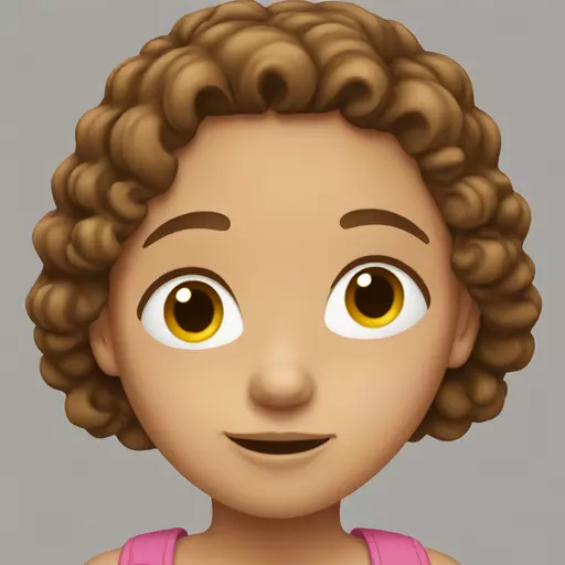 girl with brown hair emoji