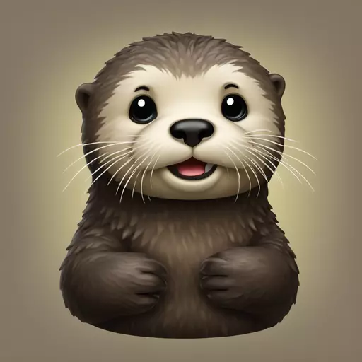 sea otter emoji