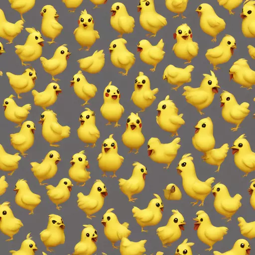 pikachu chicken emoji