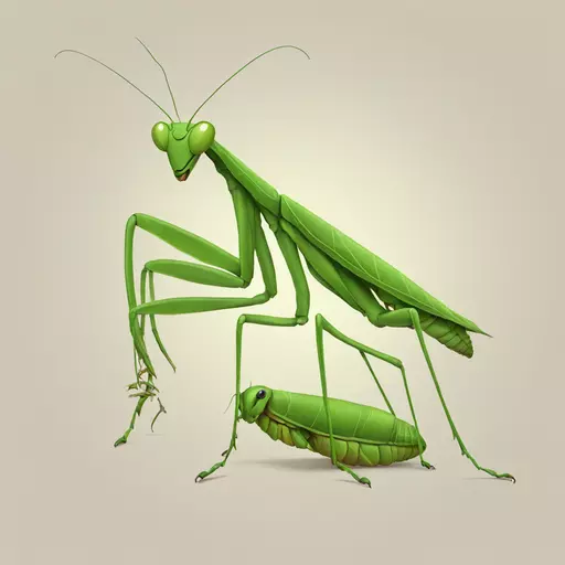 praying mantis emoji