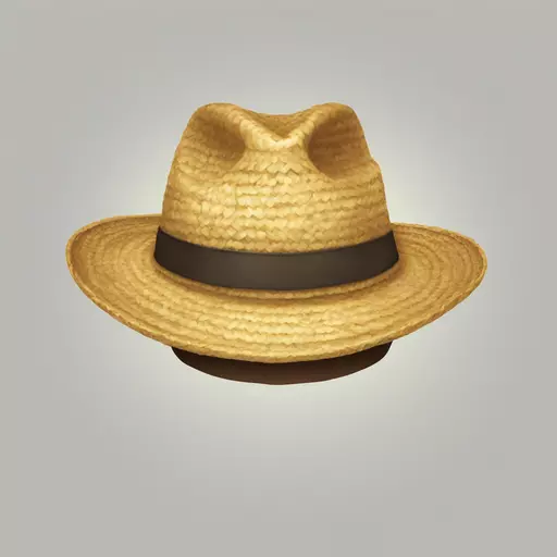 straw hat emoji