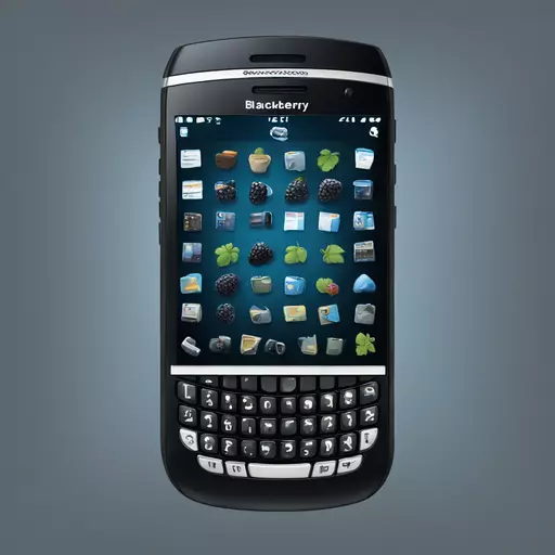 BlackBerry phone emoji