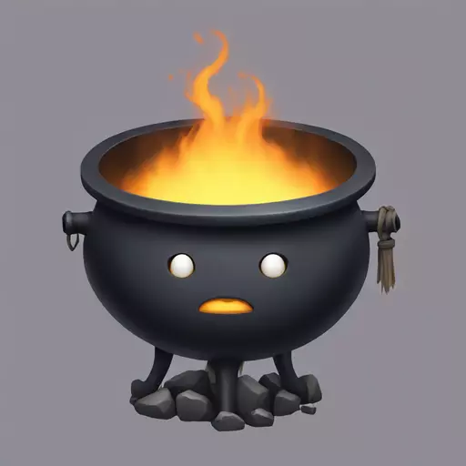 witch cauldron emoji