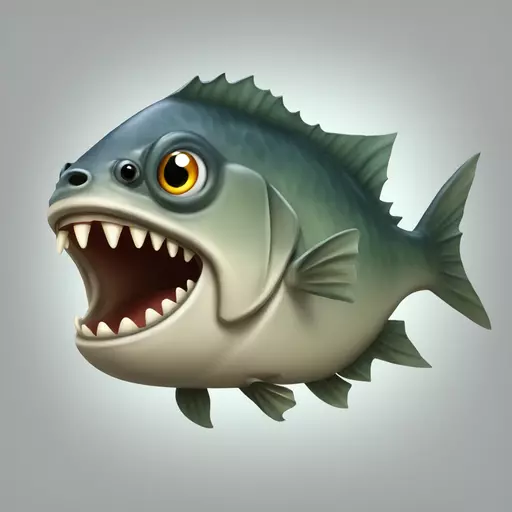 piranha emoji