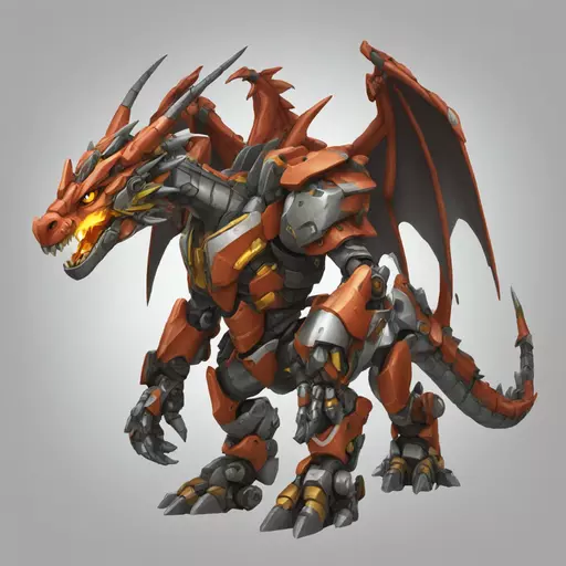 mecha dragon emoji