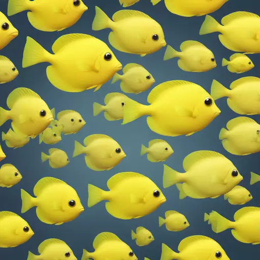 yellow tang emoji