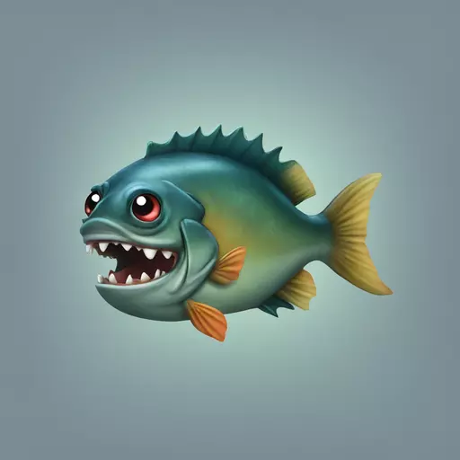 piranha emoji
