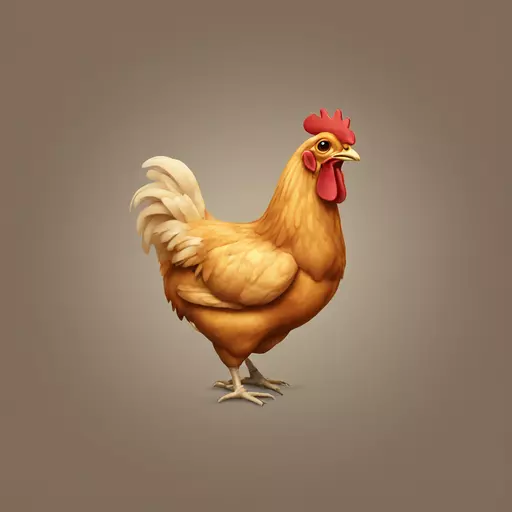 chicken emoji