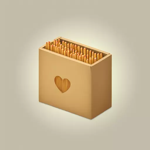 Box of matchsticks emoji