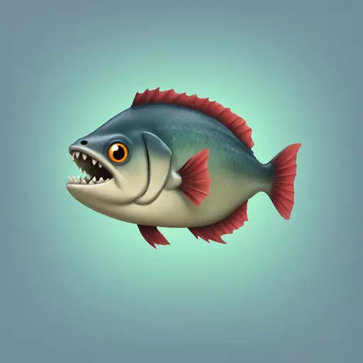 piranha emoji
