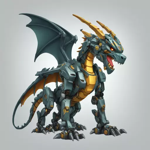 mecha dragon emoji