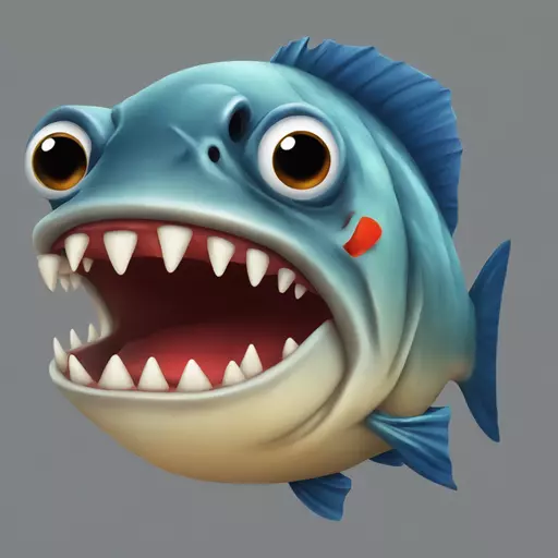 piranha emoji