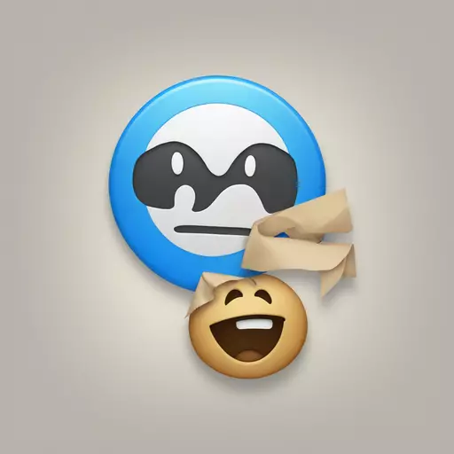 Please create an emoji for me with a blue circle in the background and a white check mark in the foreground. emoji