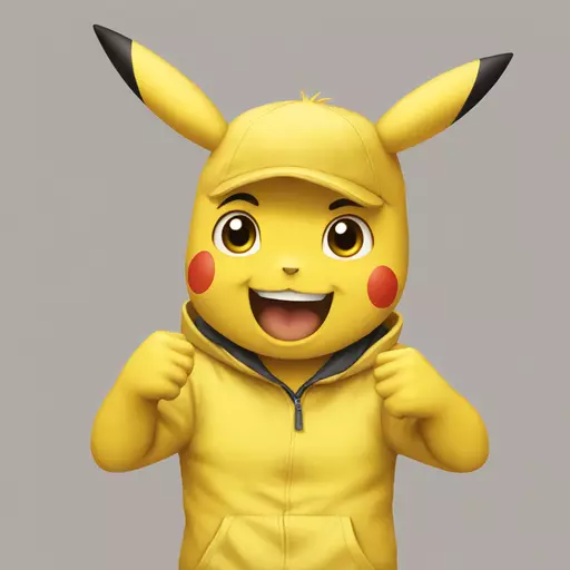 Human Pikachu emoji