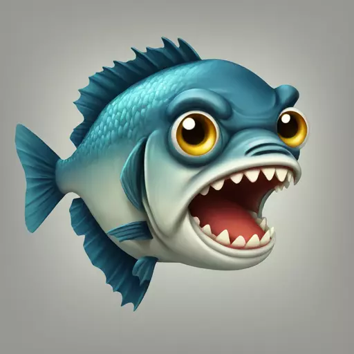 piranha emoji