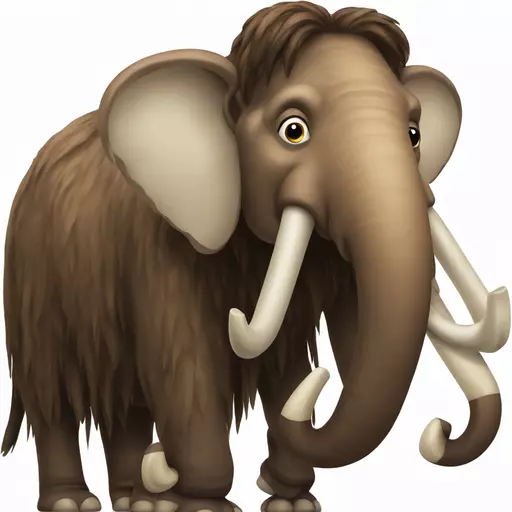 mammoth emoji