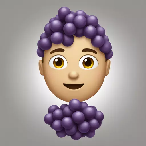 single grape emoji