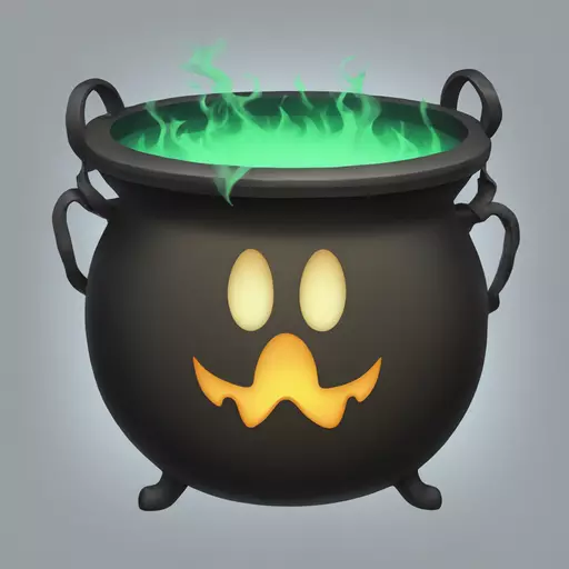 witch cauldron emoji