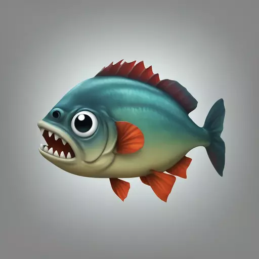 piranha emoji