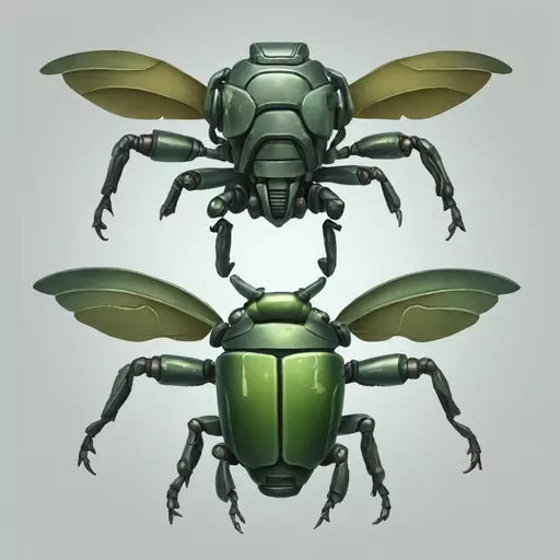 mecha beetle emoji