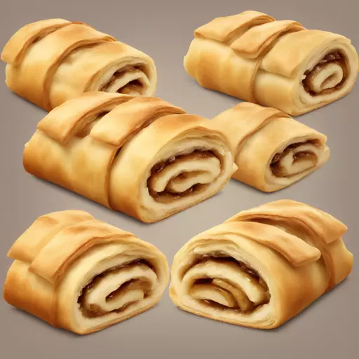 apple strudel emoji