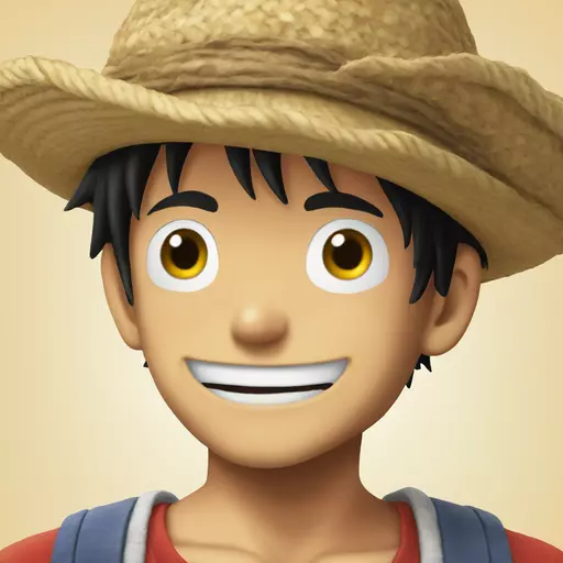 Luffy emoji