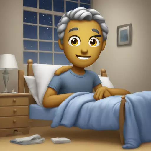 Create a good night emoticon emoji