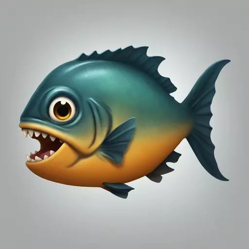piranha emoji