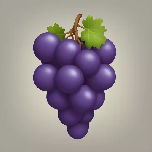 single grape emoji