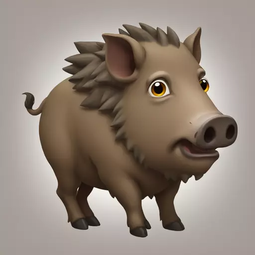 boar emoji