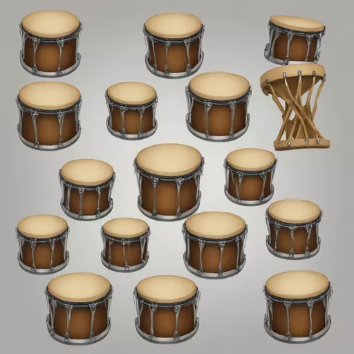 Eight Noisy Drums  emoji