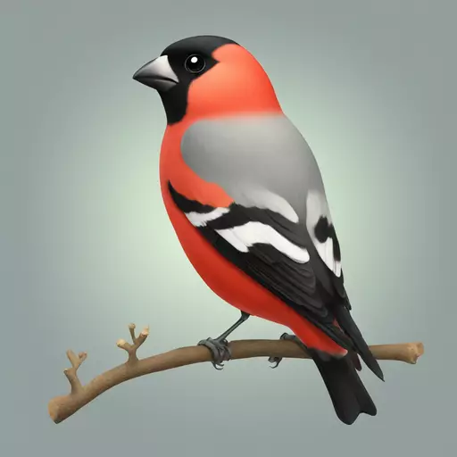 Bullfinch emoji