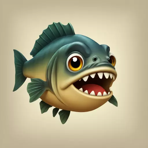 piranha emoji
