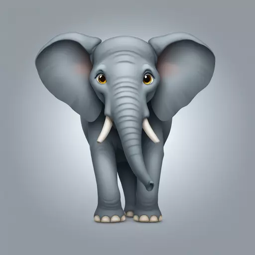 elephant emoji
