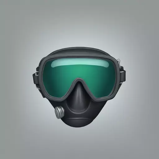 diving mask emoji