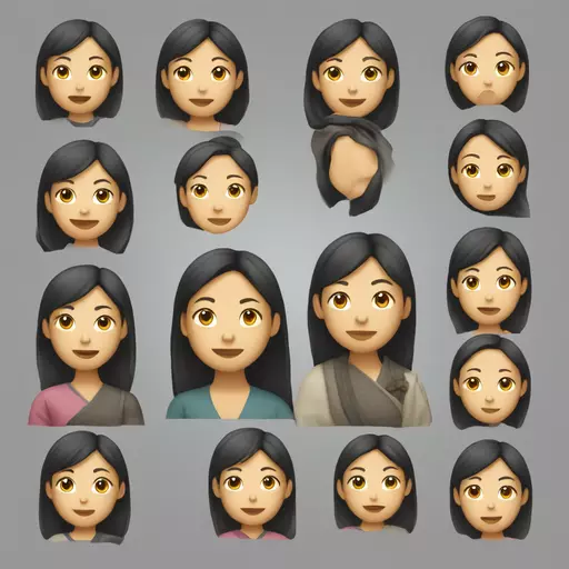 asian woman emoji