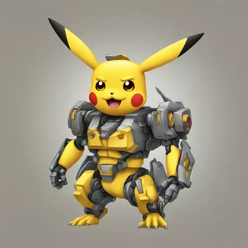 mecha pikachu emoji