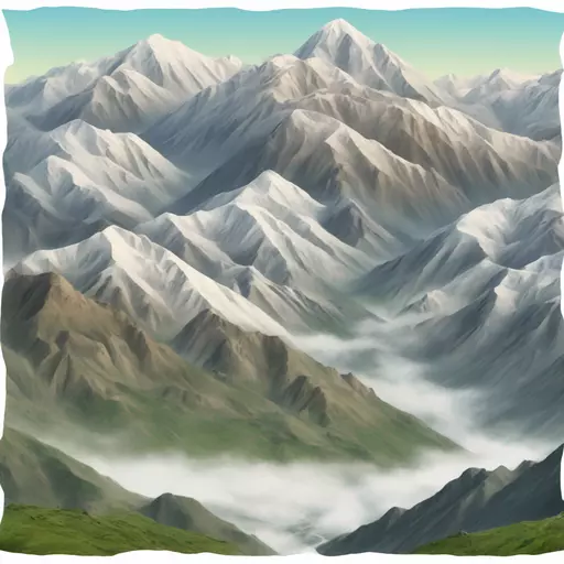 Tian Shan mountain emoji