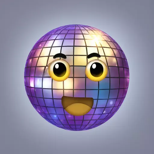 Disco ball emoji