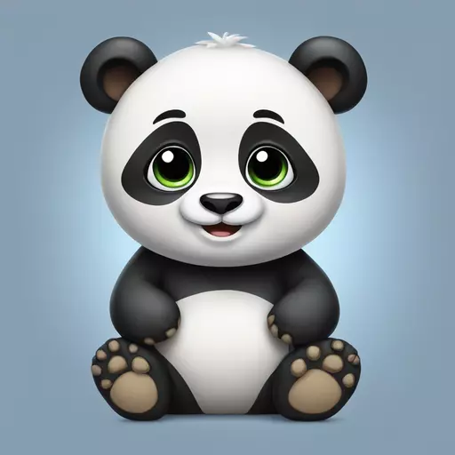 cute panda emoji