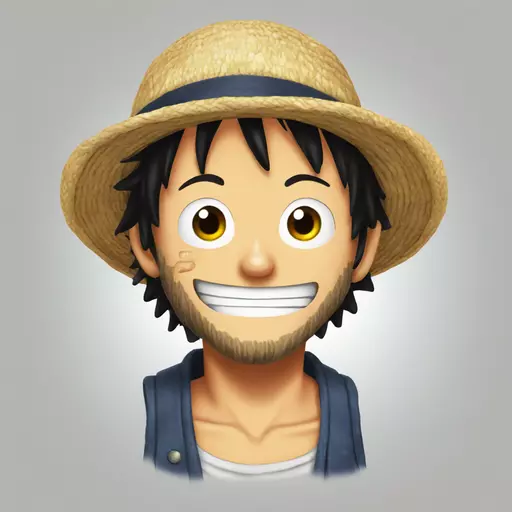 Luffy emoji