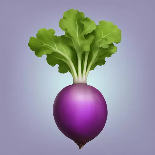 Purple Radish emoji