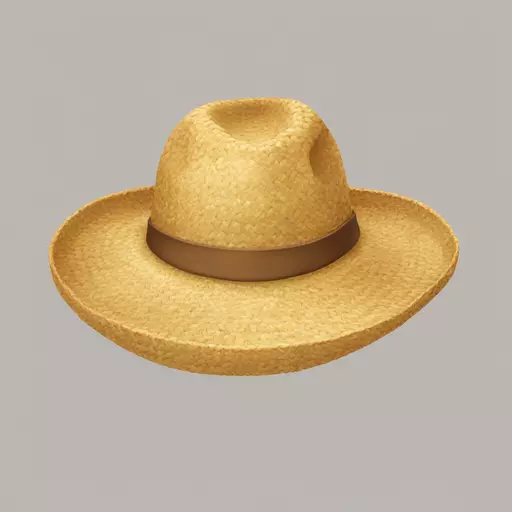 straw hat emoji