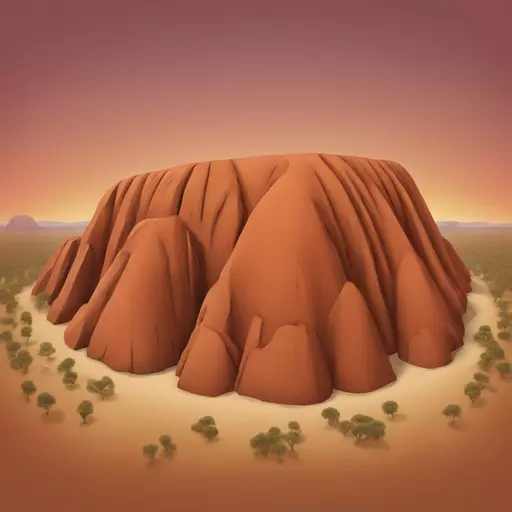 Uluru emoji