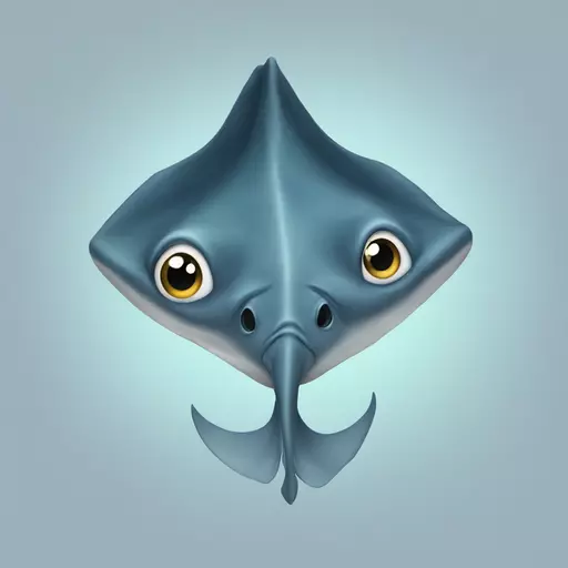 stingray emoji