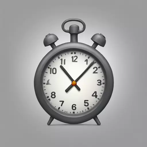 Tap on time emoji