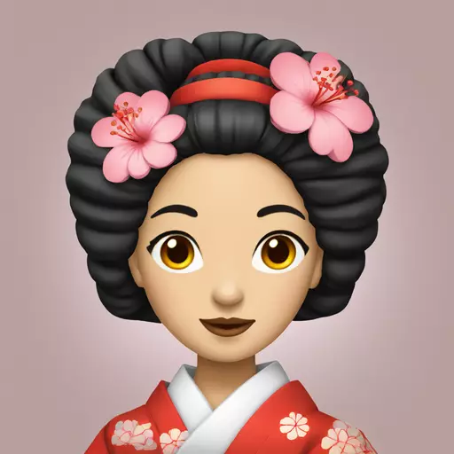 Geisha emoji