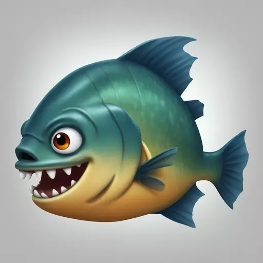 piranha emoji